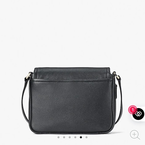 Kate Spade New York Run Around Large Flap Leather Crossbody Bag - Picture 3 of 10